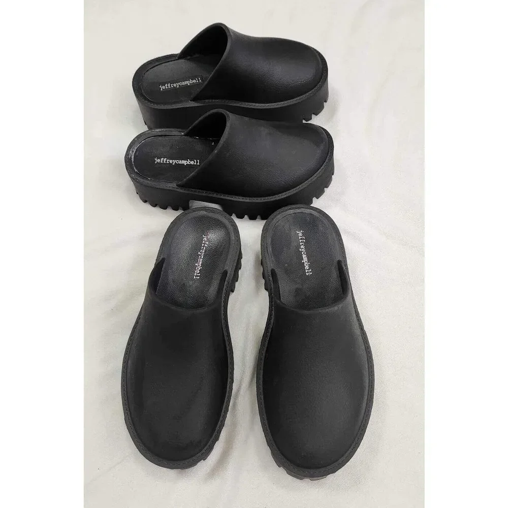 Anthropologie Jeffrey Campbell Clogge Clogs Size 7 - Picture 7 of 8